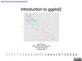 Introduction to Ggplot2
