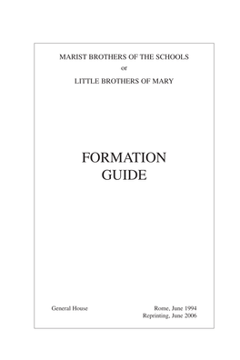 Formation Guide