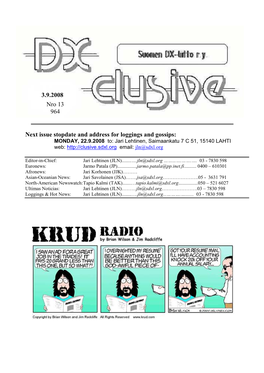 DX-Clusive 13/2008