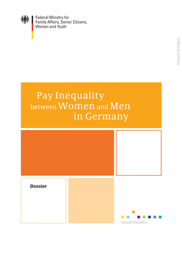 Pay Inequality Between Women and Men in Germany