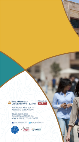 School of Business Annual Report 2015