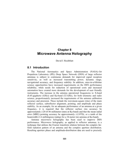 Microwave Antenna Holography