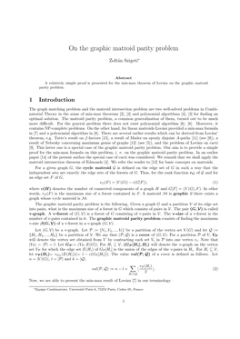 On the Graphic Matroid Parity Problem