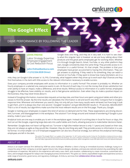 The Google Effect