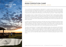 Mara Expedition Camp Maasai Mara National Reserve, Kenya