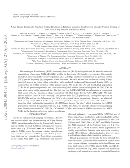 X-Ray Binary Luminosity Function Scaling Relations in Elliptical