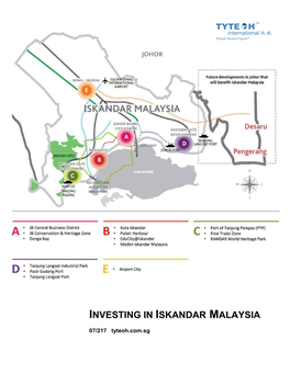 Investing in Iskandar Malaysia