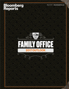 Family Office 2017 Outlook