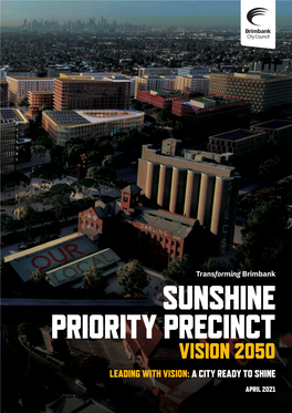 Sunshine Priority Precinct Vision 2050 Brochure