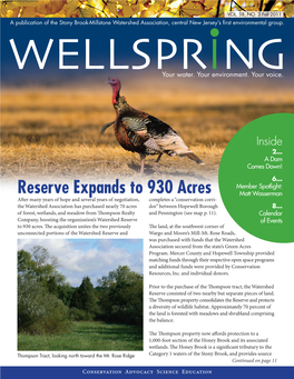 Reserve Expands to 930 Acres