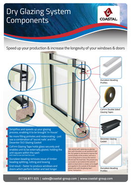 Dry Glazing System Components