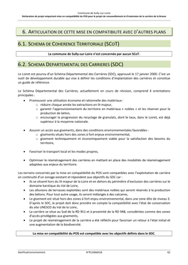 6. Articulation De Cette Mise En Compatibilite Avec D'autres Plans