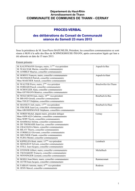 PV Conseil 23 Mars 2013