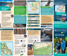 Guide Map to the Forests of the Isle of Mull