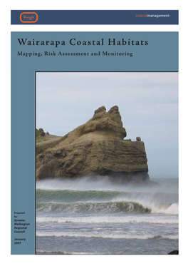 Wairarapa Coastal Habitats Mapping, Risk Assessment and Monitoring