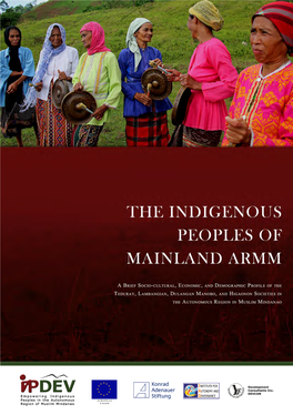 The Indigenous Peoples of Mainland ARMM