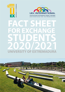 Fact Sheet for Exchange Students 2020/2021