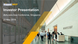 Investor Presentation Dbaccess Asia Conference, Singapore