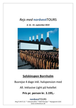 Rejs Med Nordvesttours