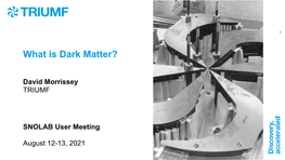 What Is Dark Matter?