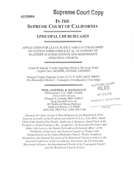 Amicus Curiae Brief and Is Timely Made Within 30 Days After the Filing of the Reply Brief on the Merits