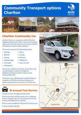 Community Transport Options Charlton