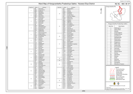 Ward Map of Hanguranketha Pradeshiya Sabha - Nuwara Eliya District Ref