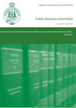 Examination of the Auditor Generals Performance