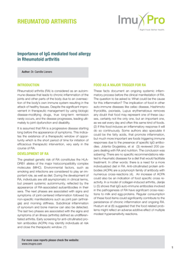 Rheumatoid Arthritis