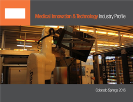 Medical Innovation & Technologyindustry Profile