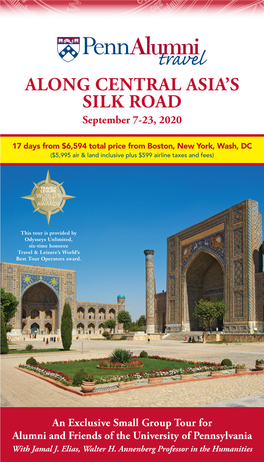 Along Central Asia's Silk Road