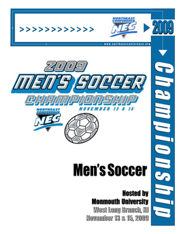 NEC Men's Soccer History