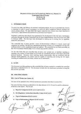 Pharmacovigilance of Veterinary Medicinal Products