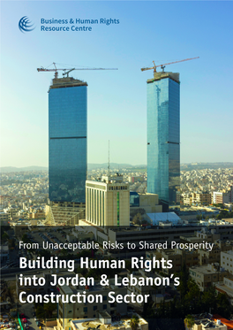 Building Human Rights Into Jordan & Lebanon's Construction Sector