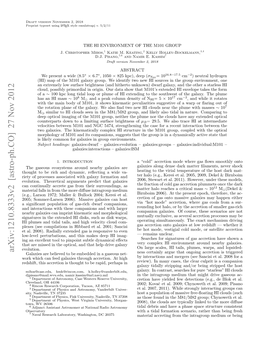 Arxiv:1210.8333V2 [Astro-Ph.CO] 27 Nov 2012