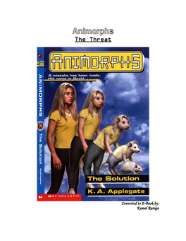 Animorphs the Threat