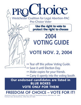 Autumn 2004 ✩✩✩✩✩✩✩✩✩✩✩✩✩✩✩✩✩✩✩✩✩✩✩✩ Election ‘04 ✩✩✩✩✩✩✩✩✩✩✩✩✩✩✩✩✩✩✩✩✩✩✩ Editorials What’S at Stake on Nov