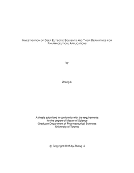 Li Zheng 201511 Msc Thesis.Pdf