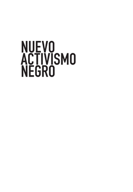 Nuevo Activismo Negro