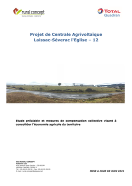 Projet De Centrale Agrivoltaïque Laissac-Séverac L'eglise – 12