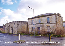 Church Halls at 32 West Street, Penicuik, EH26 9DG EH26 Penicuik, Street, West 32 at Halls Church