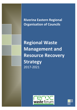 REROC Regional Waste Management and Resource Recovery Strategy