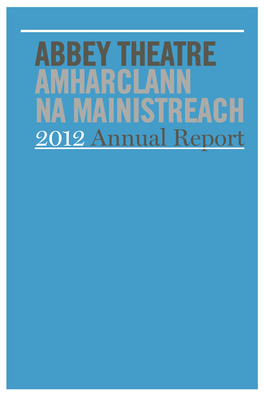 2012, Annual Report