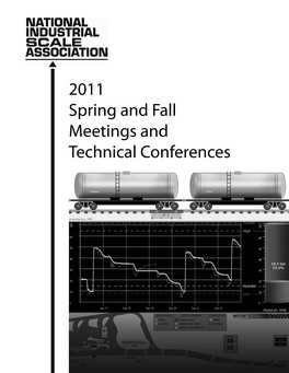 2011 Spring and Fall Meetings and Technical Conferences Included Inmembershipfee