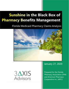 Sunshine in the Black Box of Pharmacy Benefits Management