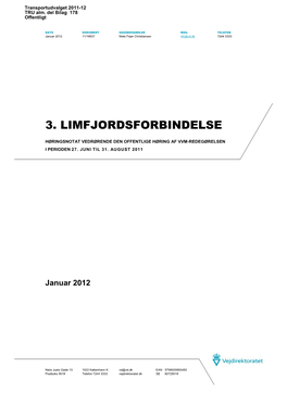 3. Limfjordsforbindelse