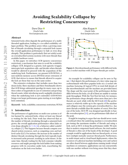 Avoiding Scalability Collapse by Restricting Concurrency