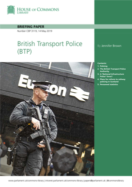 British Transport Police by Jennifer Brown