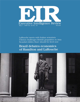 Executive Intelligence Review, Volume 25, Number 18, May 1, 1998