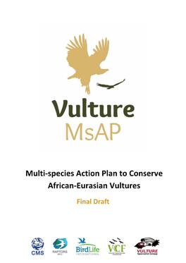 Multi-Species Action Plan to Conserve African-Eurasian Vultures
